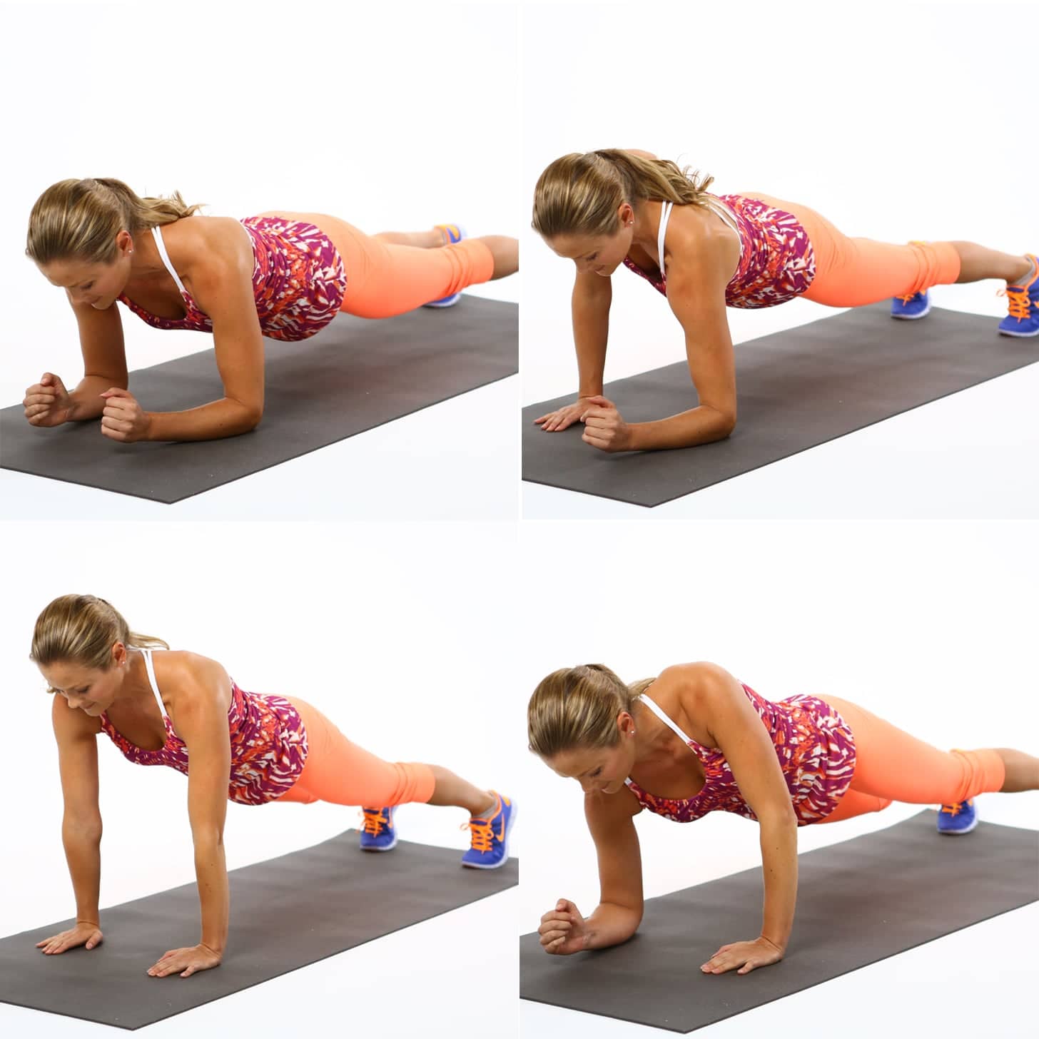 Plank-ups - Shoulders workout at home