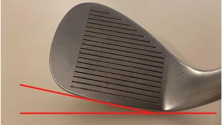 golf club angle affect distance shot